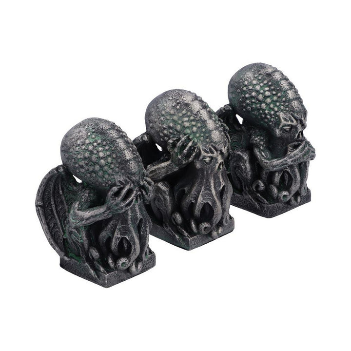 Three Wise Cthulhu Figurines 7.6cm D5492T1