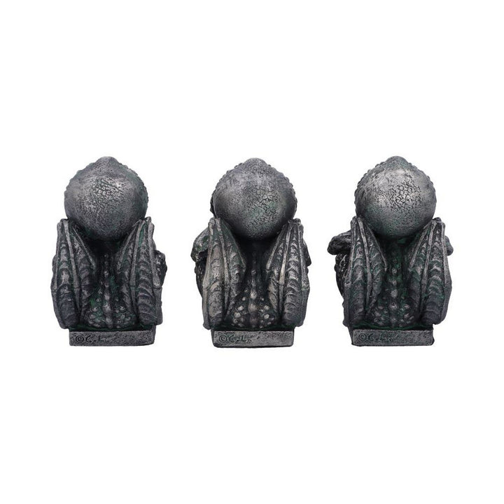 Three Wise Cthulhu Figurines 7.6cm D5492T1