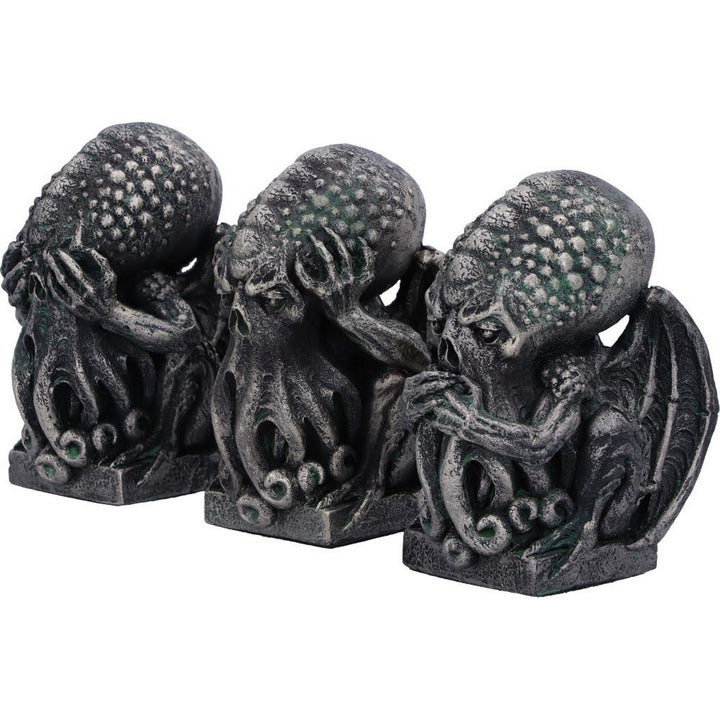 Three Wise Cthulhu Figurines 7.6cm D5492T1