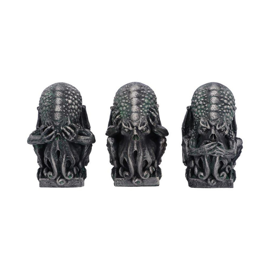 Three Wise Cthulhu Figurines 7.6cm D5492T1