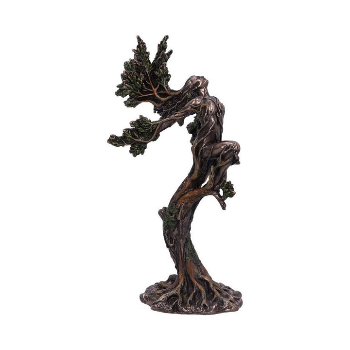 Bronze Mythological The Forest Nymph Elemental Figurine 25cm D5510T1