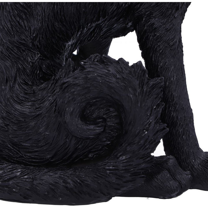 Small Black Cat Witches Familiar Figure Salem D5526T1