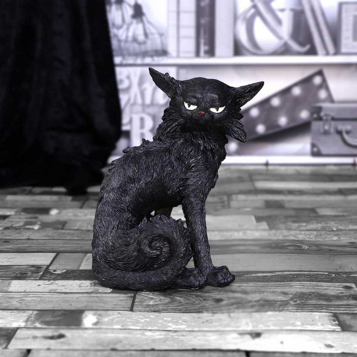 Small Black Cat Witches Familiar Figure Salem D5526T1