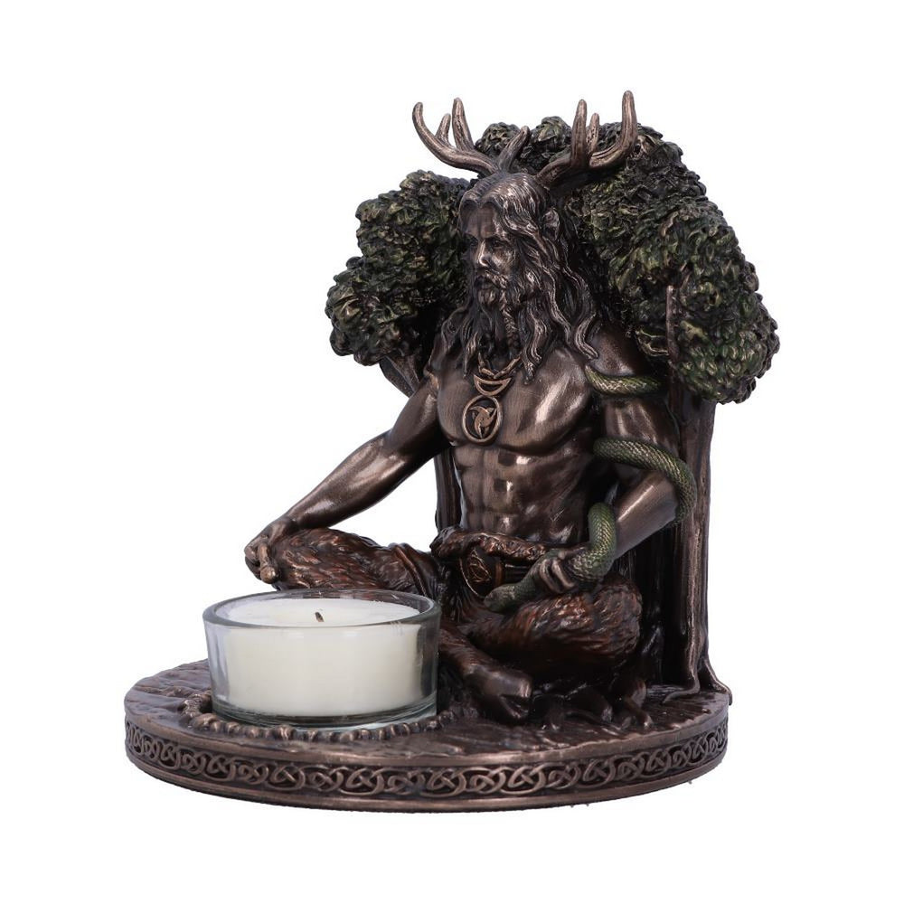 Cernunnos Bronze Tealight Holder 13.5cm D5683U1