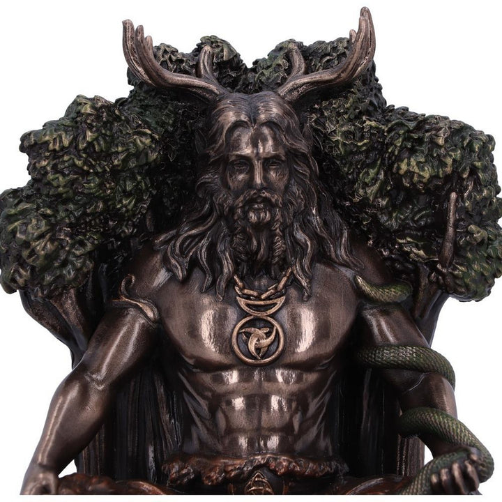 Cernunnos Bronze Tealight Holder 13.5cm D5683U1