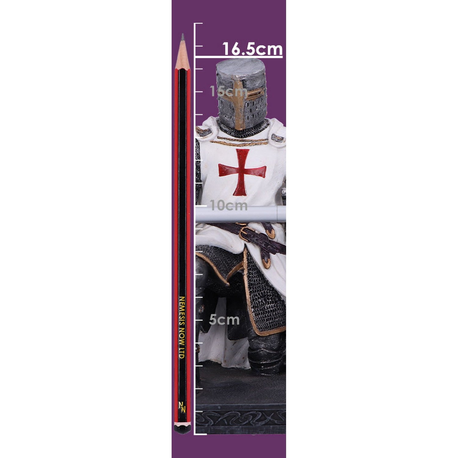 Knight's Oath Pen Holder 16.8cm D5920V2