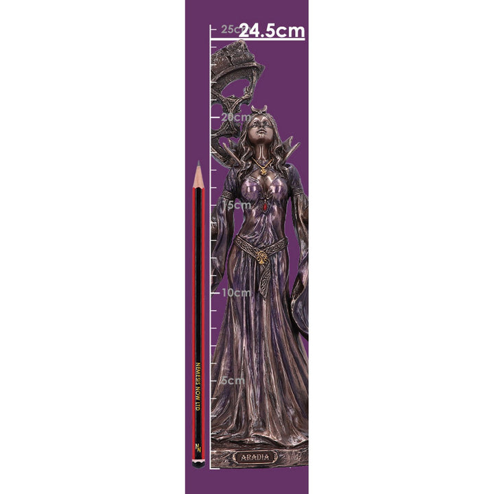 Aradia The Wiccan Queen of Witches Bronze Figurine 25cm D6000W2