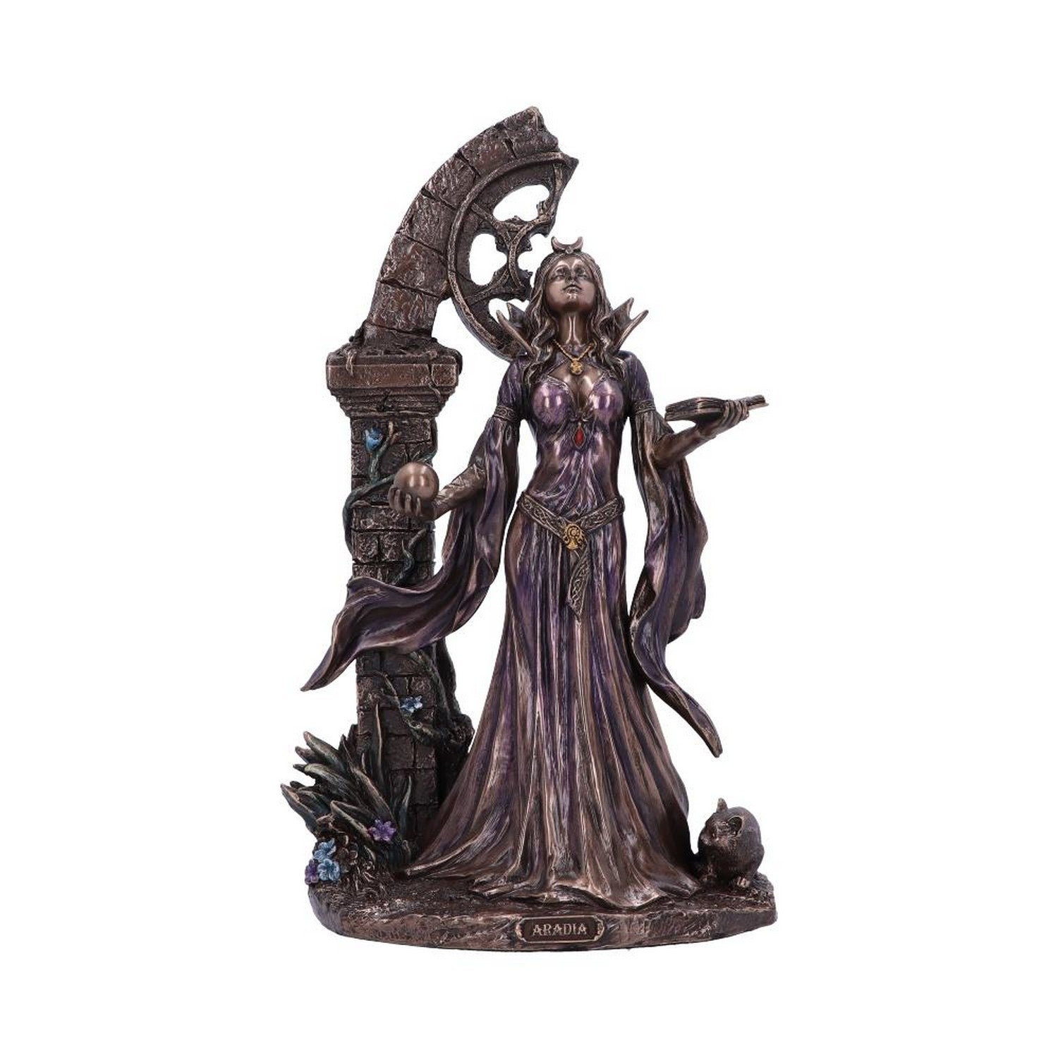 Aradia The Wiccan Queen of Witches Bronze Figurine 25cm D6000W2