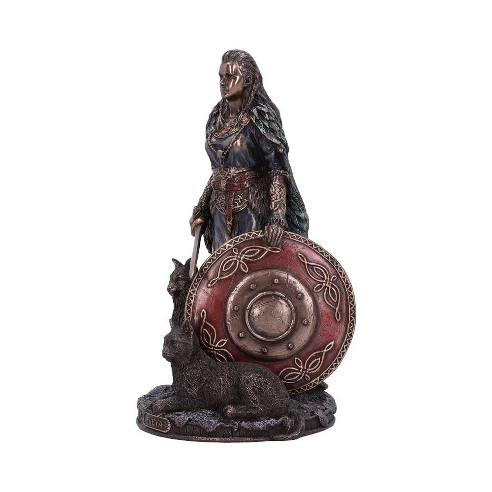 Bronze Freya Goddess of Love Figurine 21cm D6099W2