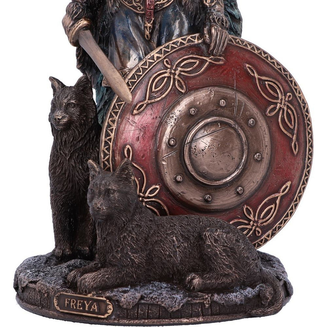 Bronze Freya Goddess of Love Figurine 21cm D6099W2