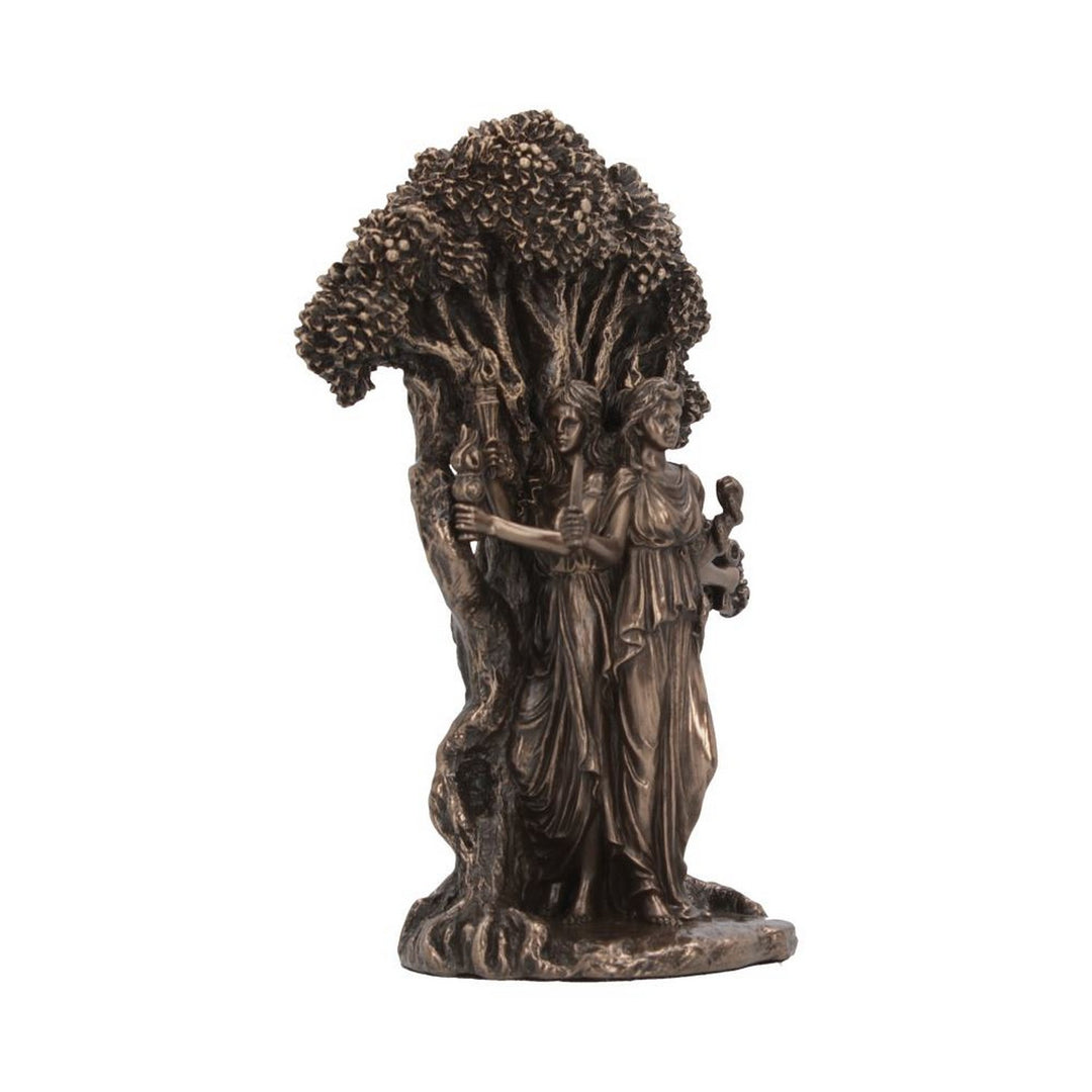 Triple Moon Goddess Hecate Bronze Figurine 18.5cm D6109W2