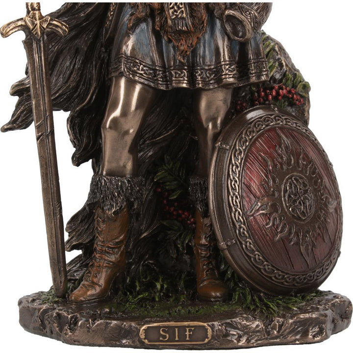 Sif Goddess of Earth and Family Bronze Figurine 22cm D6115W2
