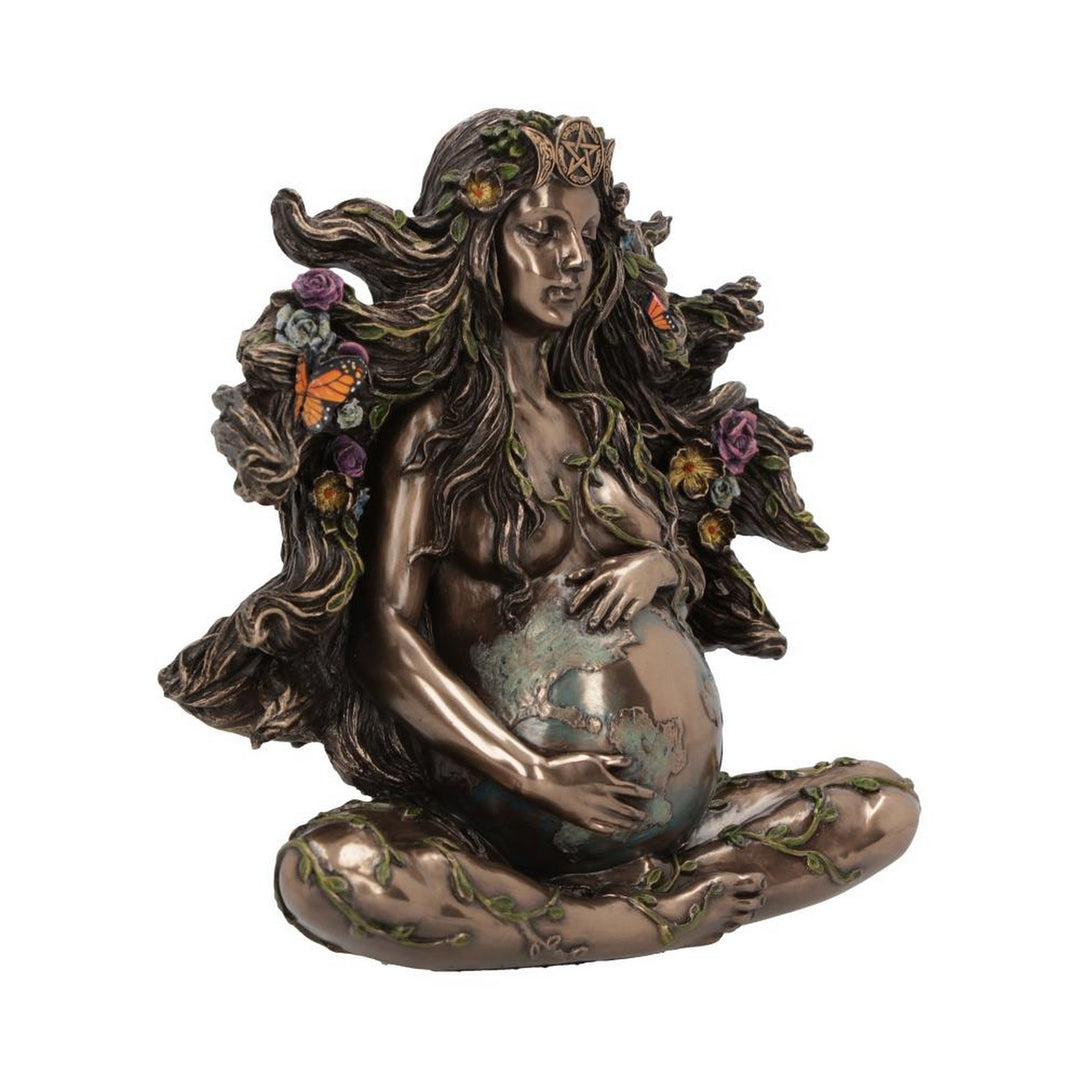 Gaea Mother of all Life Bronze Figurine 18cm D6168W2