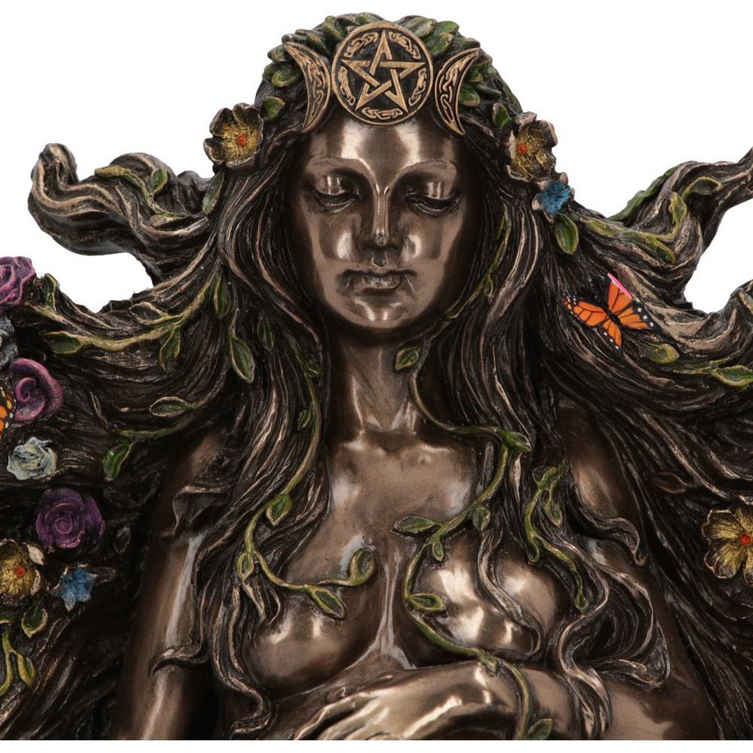 Gaea Mother of all Life Bronze Figurine 18cm D6168W2