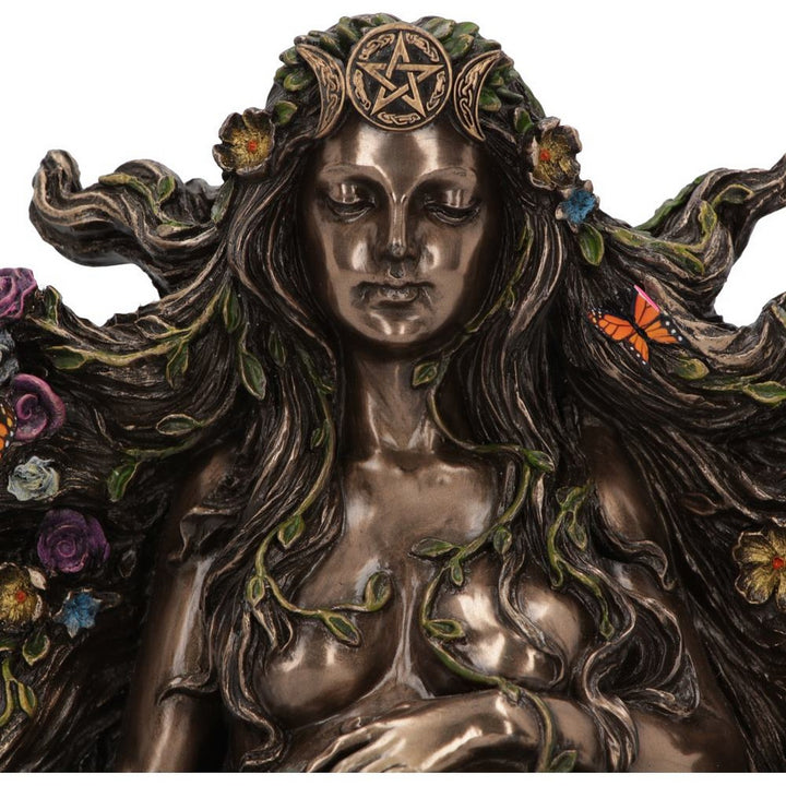 Gaea Mother of all Life Bronze Figurine 18cm D6168W2