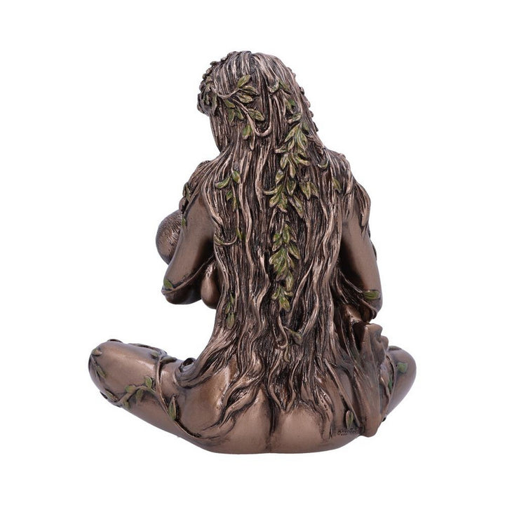 Earth Mother and baby bronze figurine D6557Y3