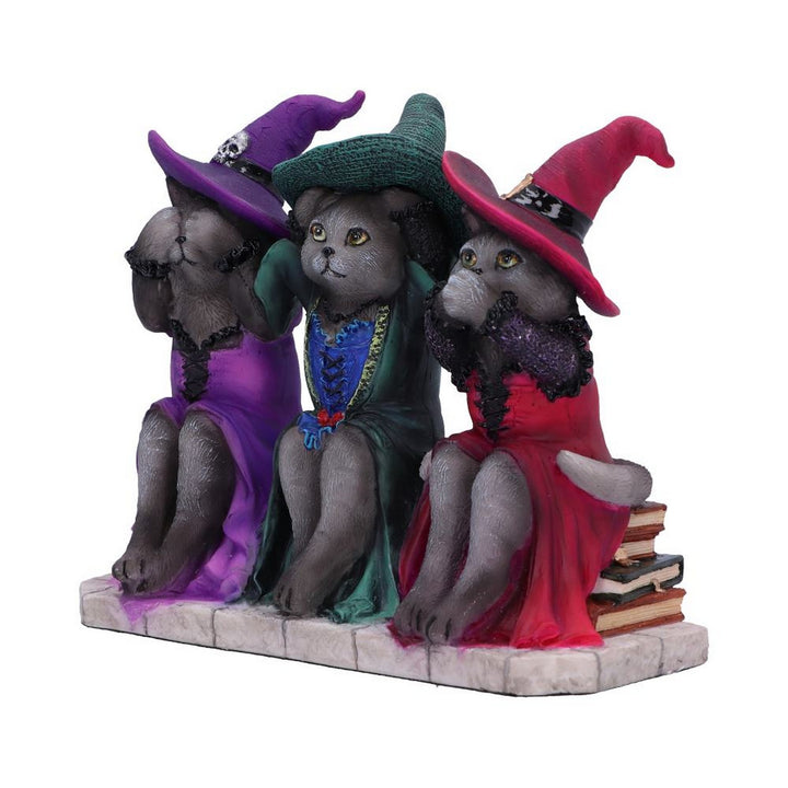 Three Wise Witchy Kittys Ornament D6580Y3