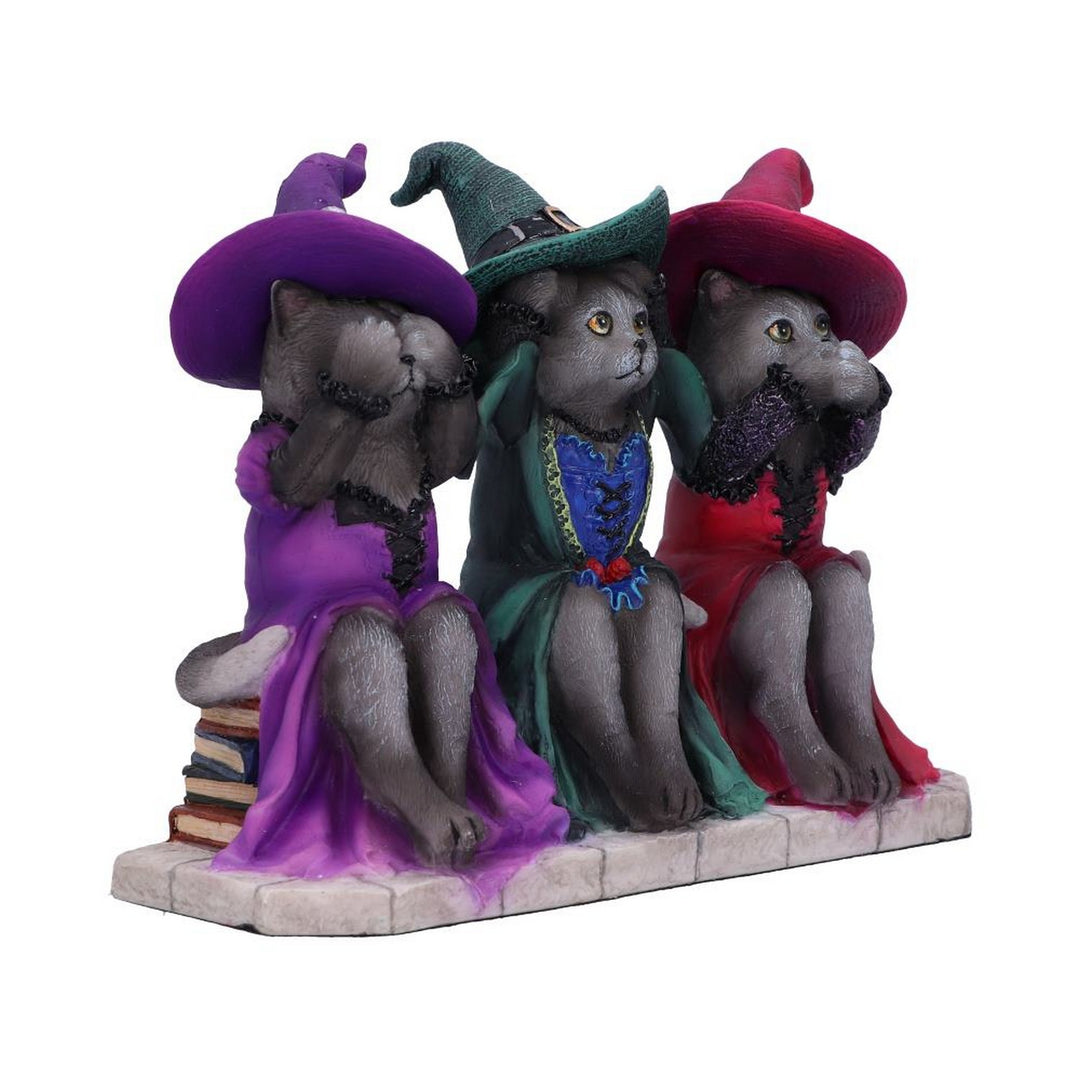 Three Wise Witchy Kittys Ornament D6580Y3