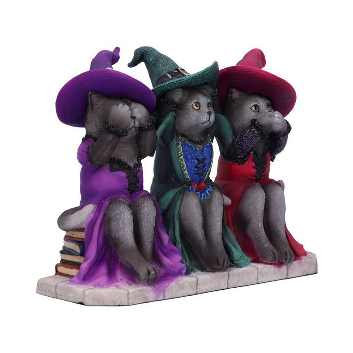 Three Wise Witchy Kittys Ornament D6580Y3