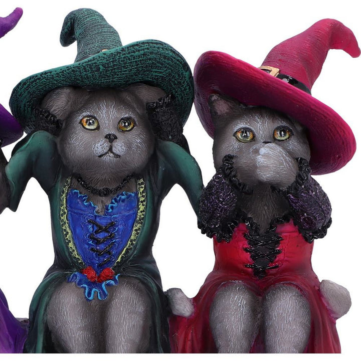 Three Wise Witchy Kittys Ornament D6580Y3