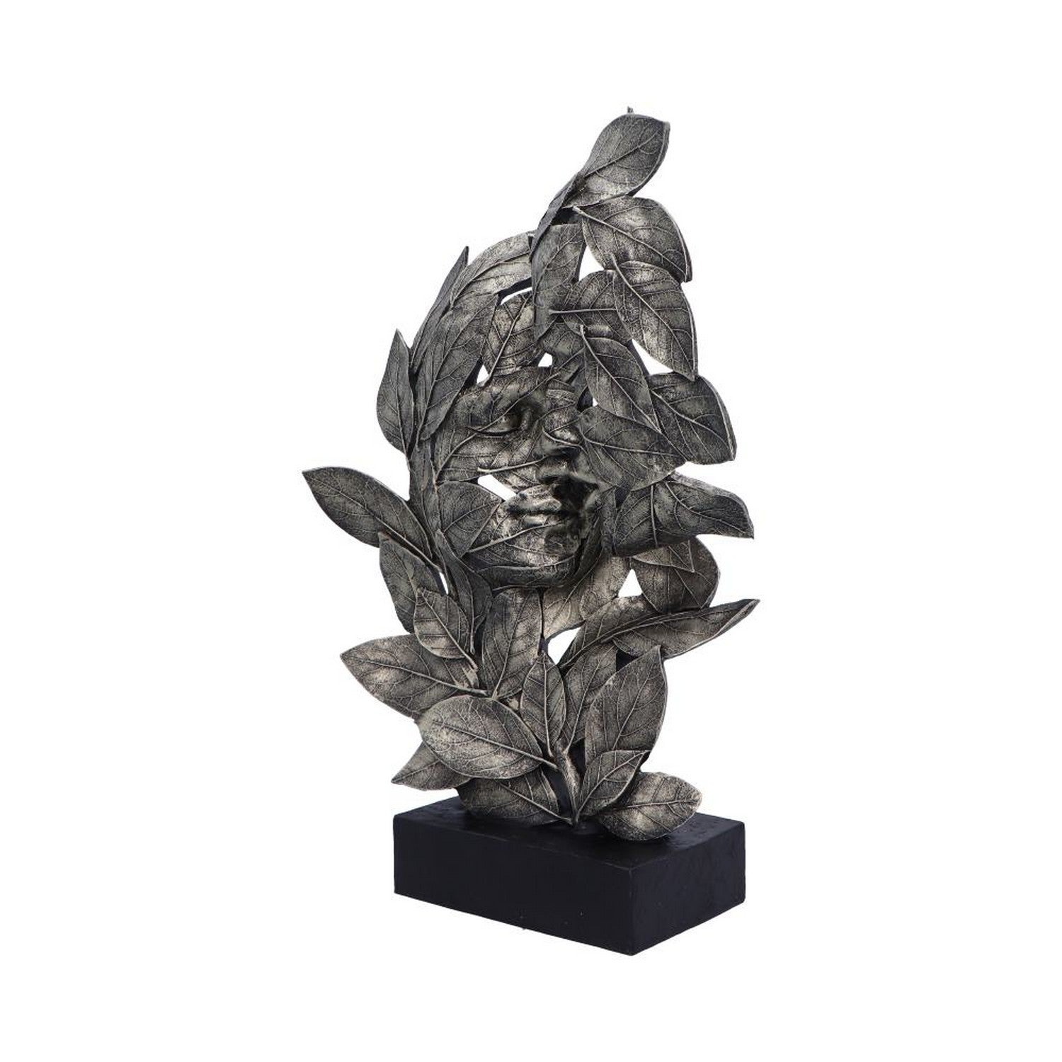 Natural Emotion - Kiss Silver Statue 37cm D6683A24