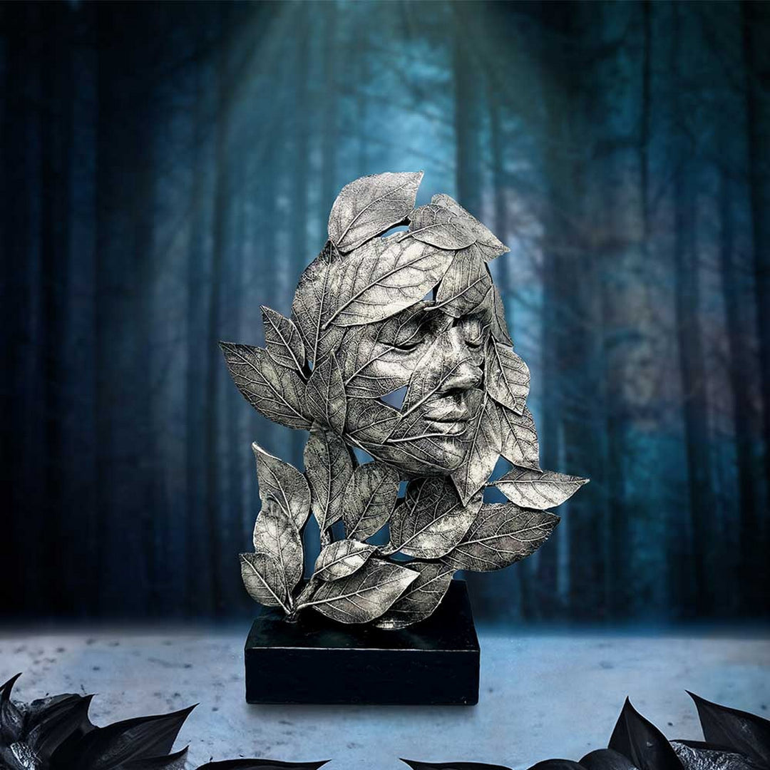 Natural Emotion - Peace Silver Statue 32cm D6684A24