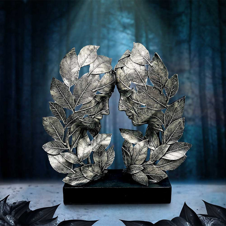 Natural Emotion - Love Silver Statue 31cm D6685A24