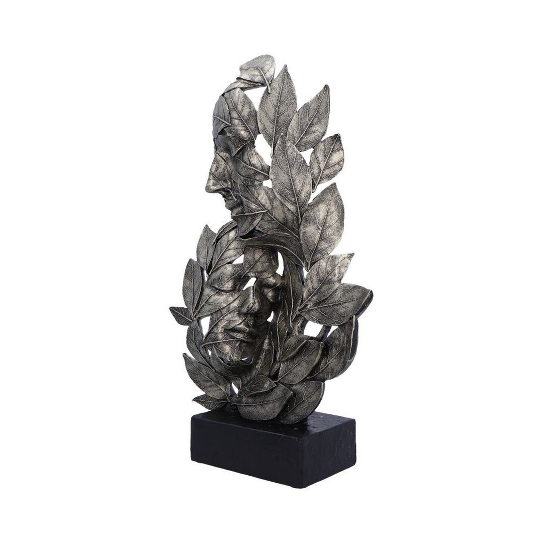 Natural Emotion - Embrace Silver Statue 38cm D6686A24