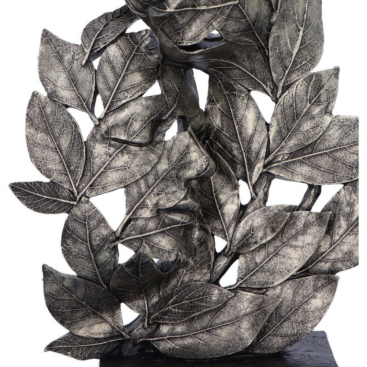 Natural Emotion - Embrace Silver Statue 38cm D6686A24