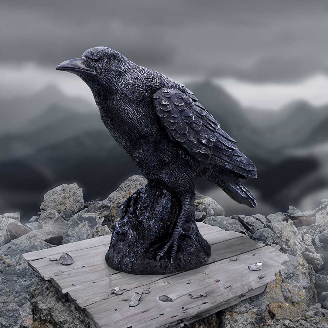 Raven Messenger Figurine 25cm D6688A24