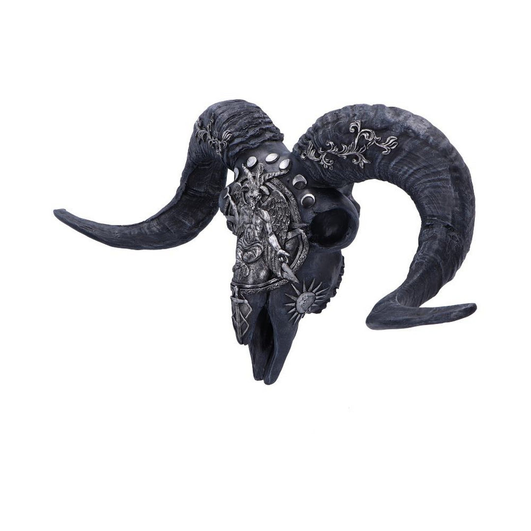 Baphomet's Veneration Skull Wall Plaque 53cm D6721A24