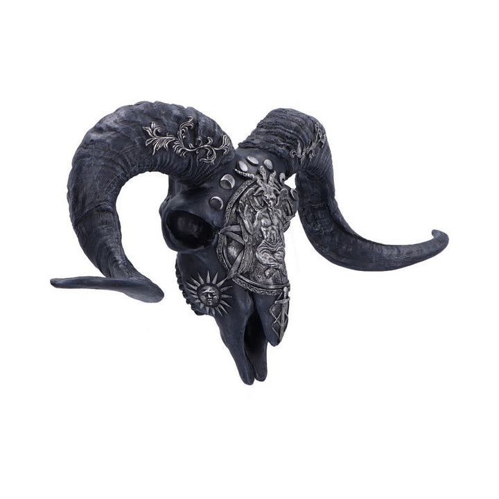 Baphomet's Veneration Skull Wall Plaque 53cm D6721A24