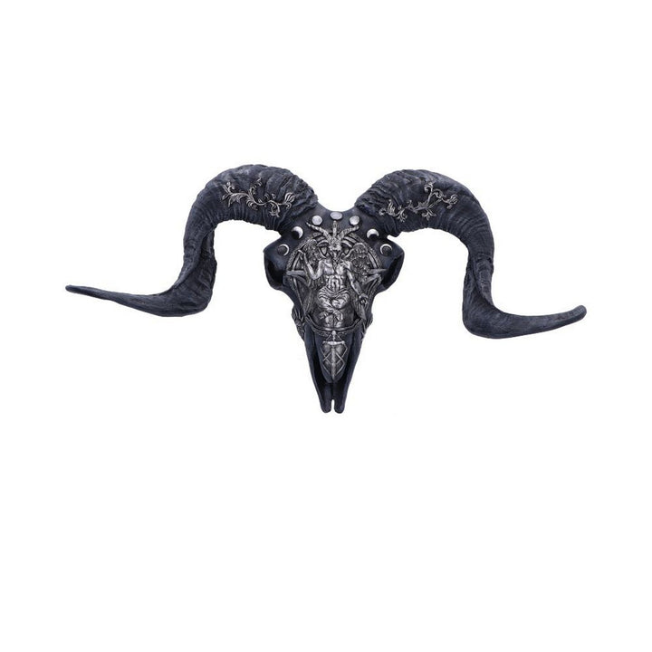Baphomet's Veneration Skull Wall Plaque 53cm D6721A24
