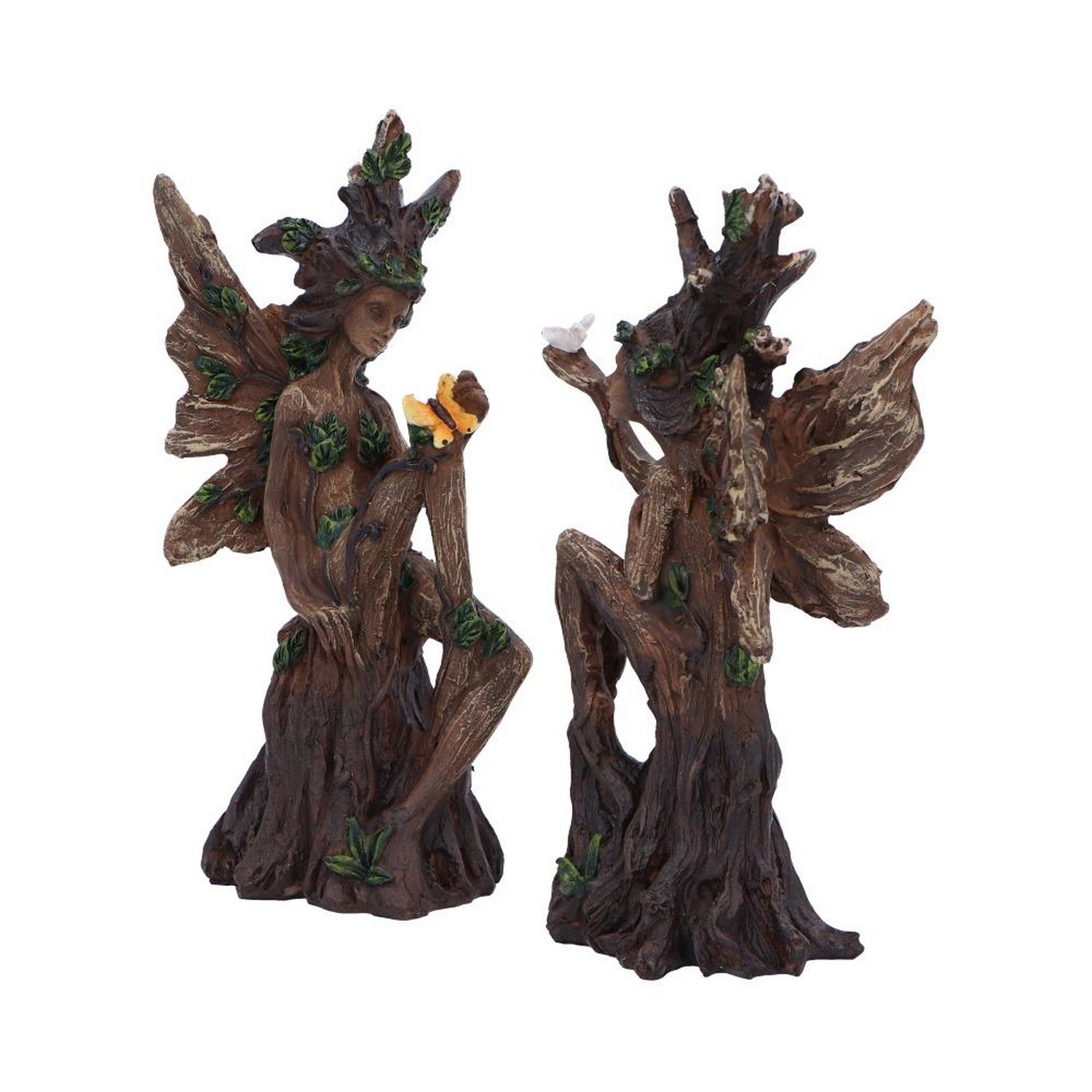 Woodland Beauty Tree Fairy Figurines (set of 2) 15.5cm D6746A24