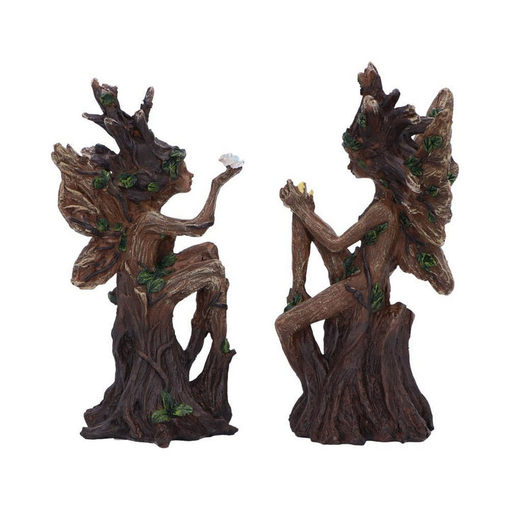 Woodland Beauty Tree Fairy Figurines (set of 2) 15.5cm D6746A24