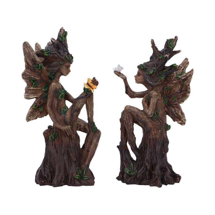 Woodland Beauty Tree Fairy Figurines (set of 2) 15.5cm D6746A24