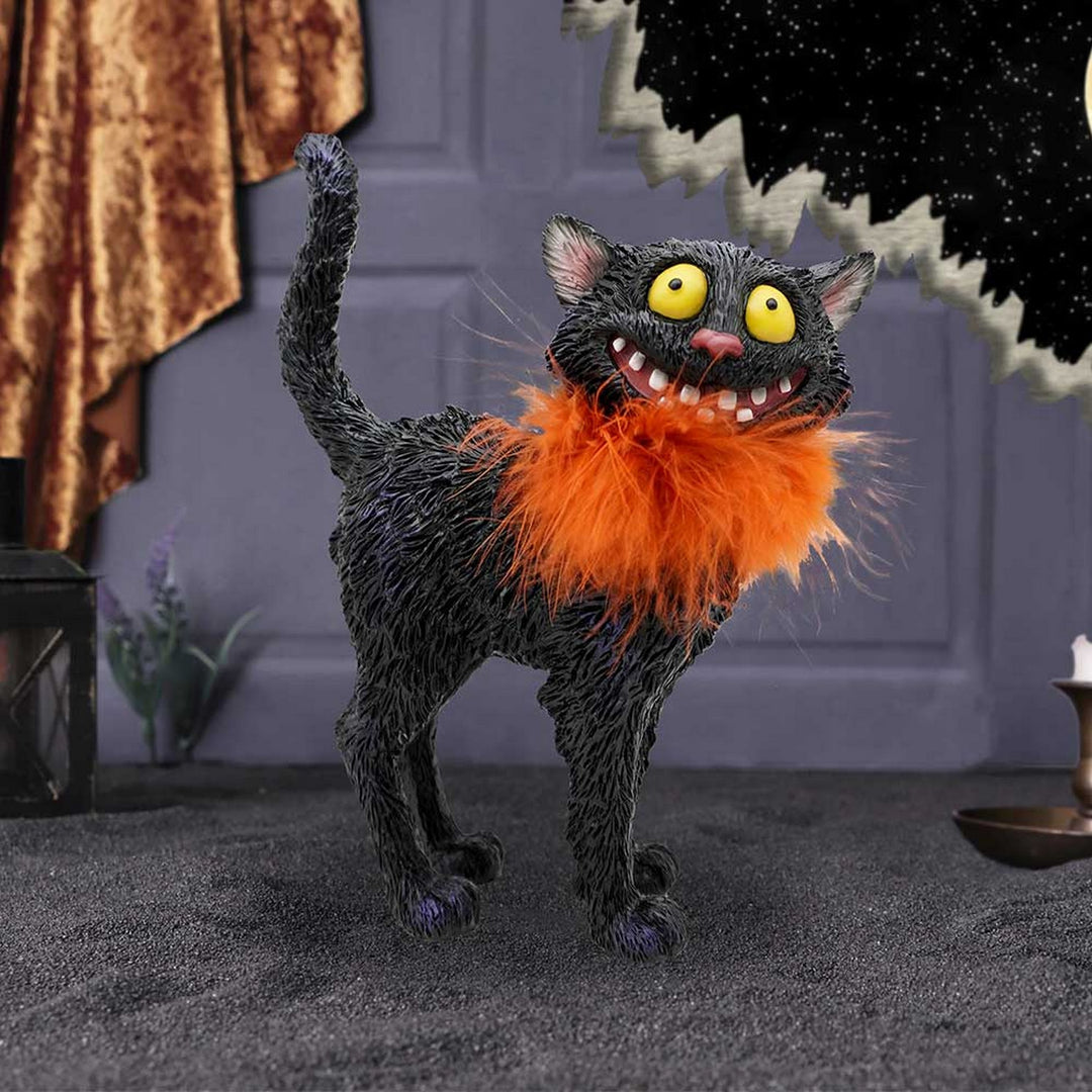 Furdinand Black Cat Feather Boa 23cm D6750A24