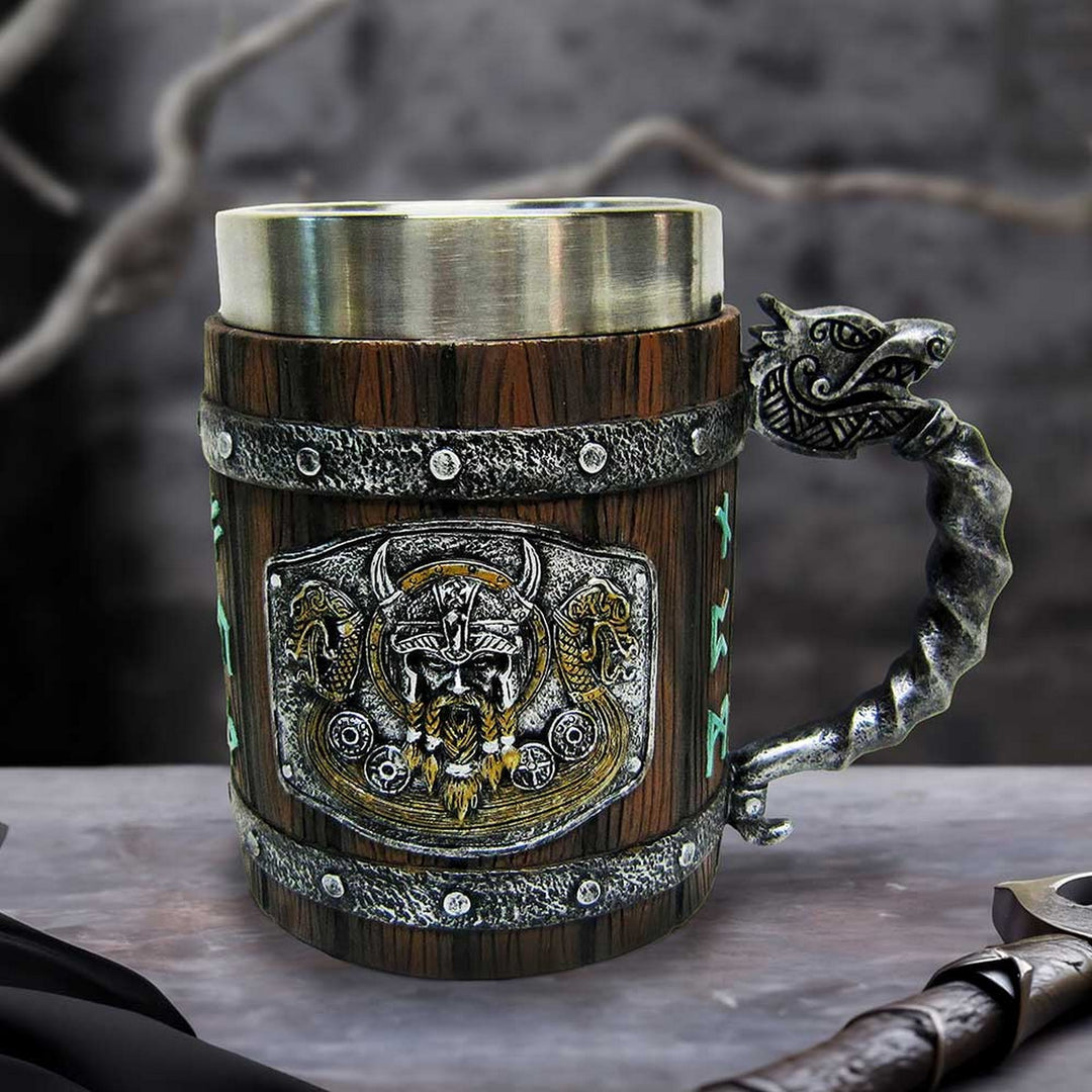 Medieval Norseman Tankard 16cm D6764A24