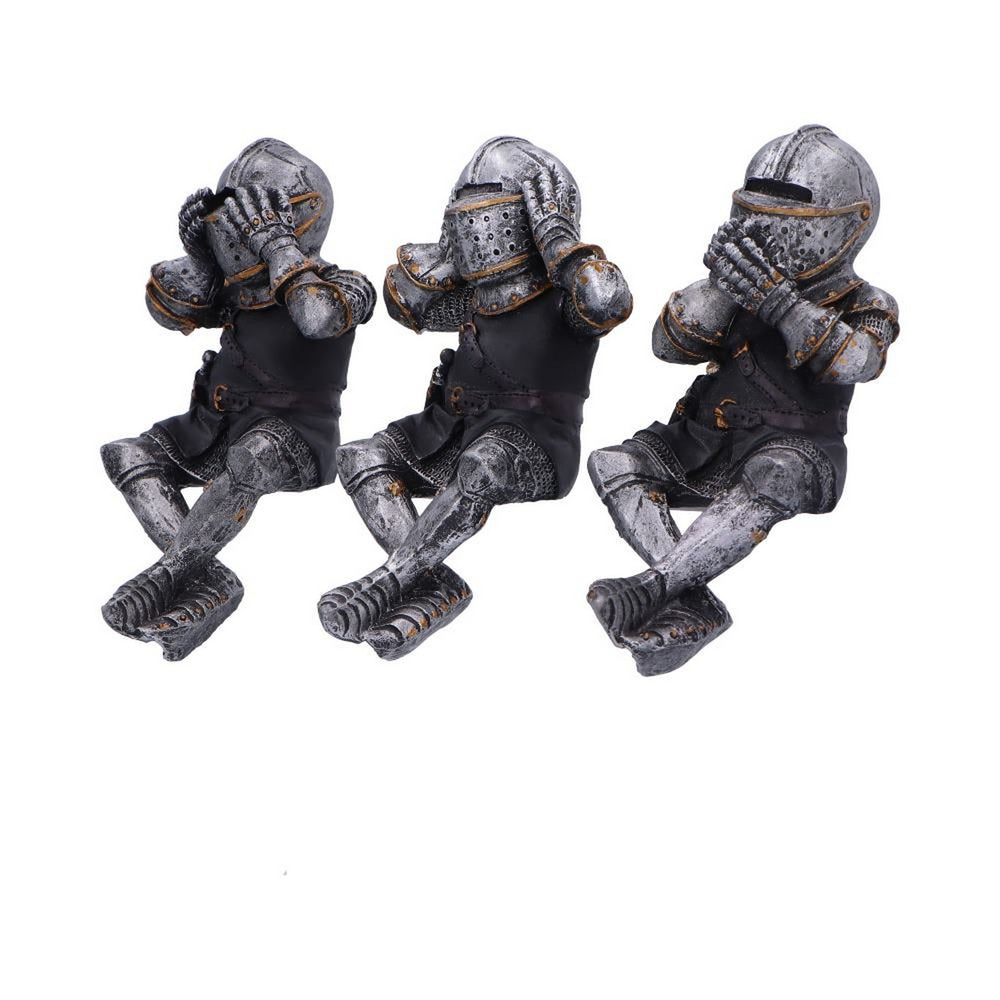 Three Wise Knights Shelf Sitters 11cm D6773A24