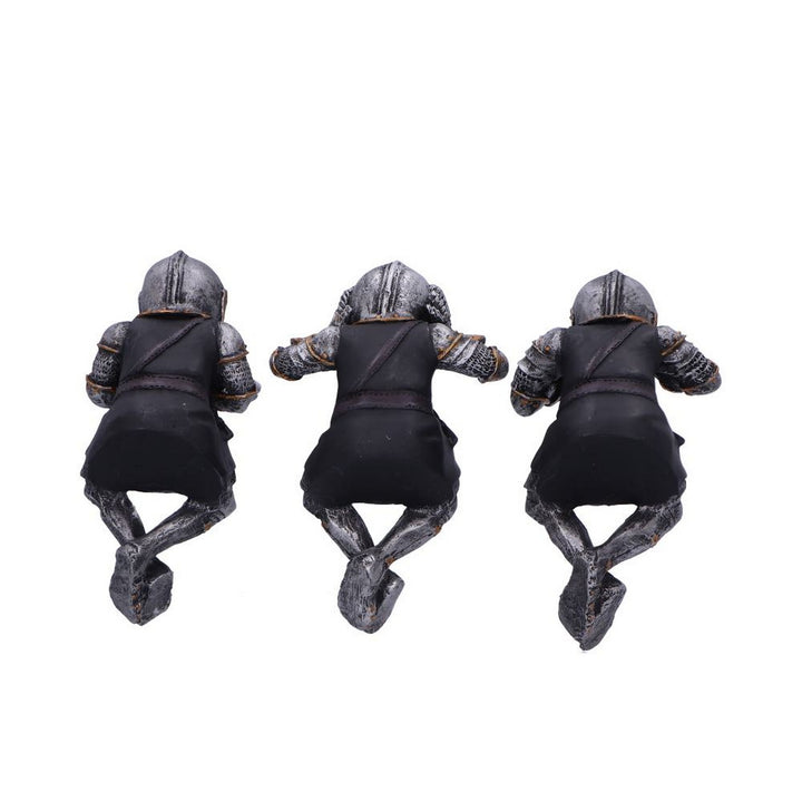 Three Wise Knights Shelf Sitters 11cm D6773A24