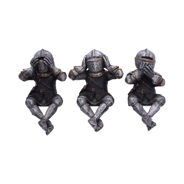 Three Wise Knights Shelf Sitters 11cm D6773A24