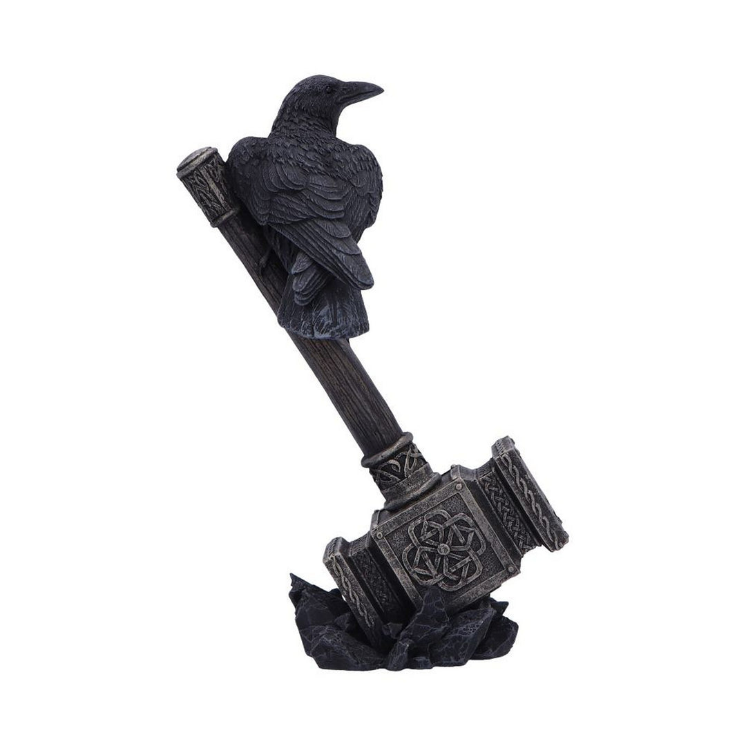 Raven on Hammer of the Gods 23cm D6778A24