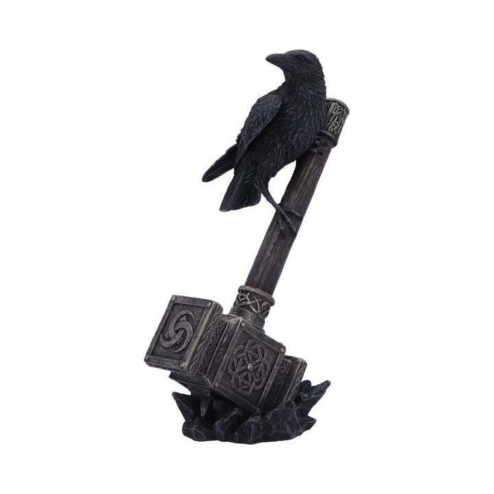 Raven on Hammer of the Gods 23cm D6778A24