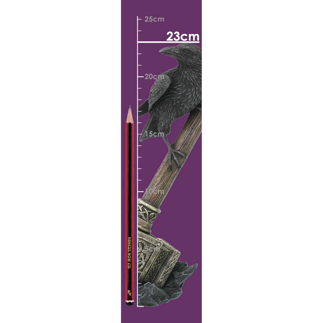 Raven on Hammer of the Gods 23cm D6778A24