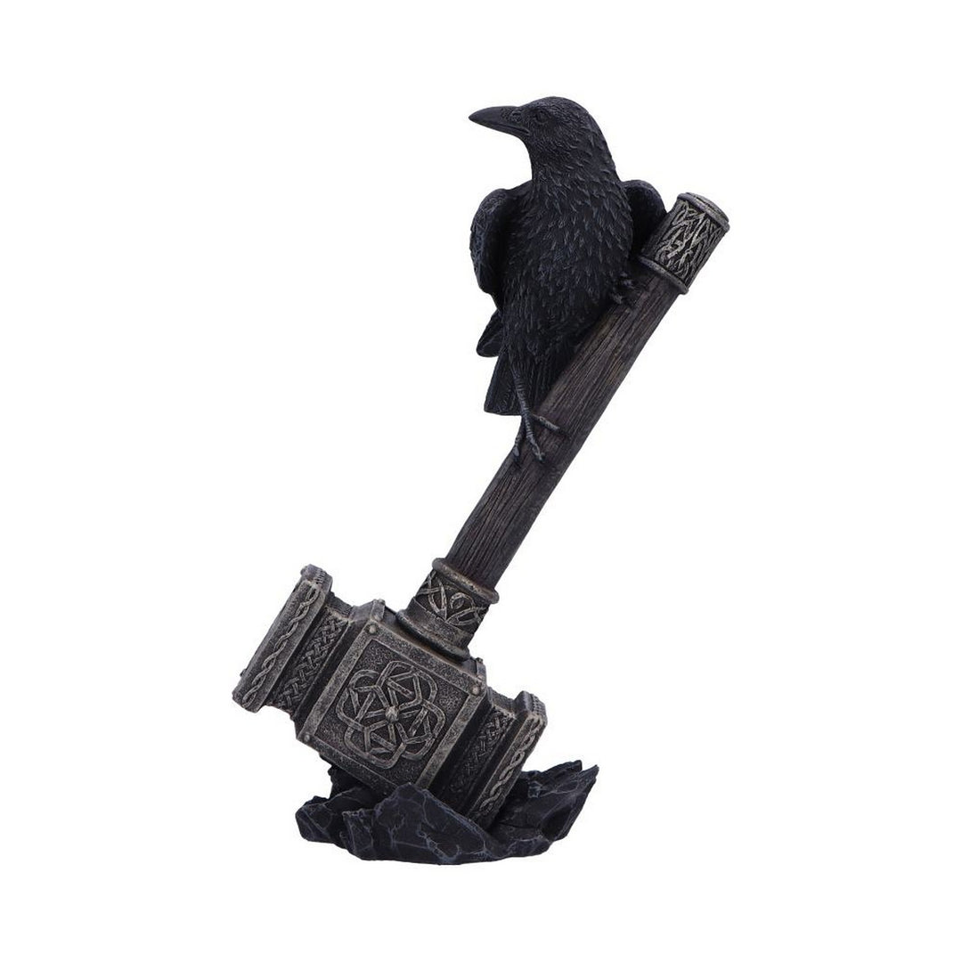 Raven on Hammer of the Gods 23cm D6778A24