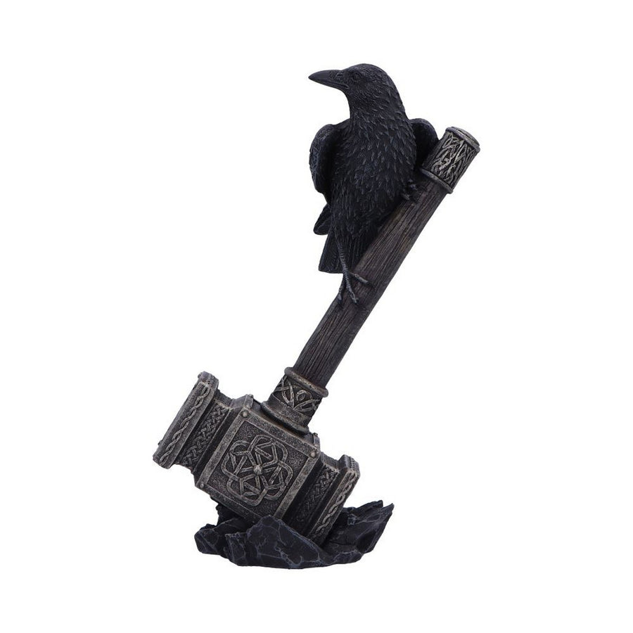 Raven on Hammer of the Gods 23cm D6778A24