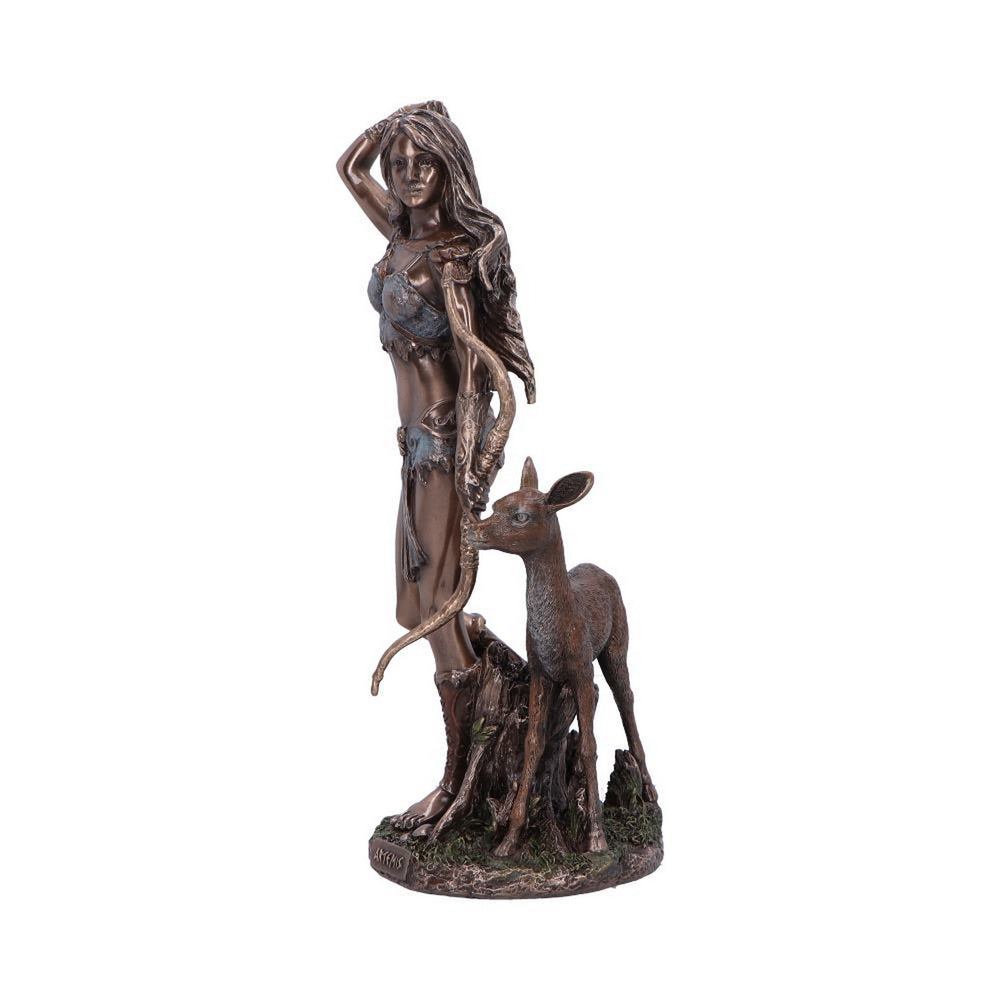 Artemis Greek Goddess of the Hunt Bronze Figurine D6813B24