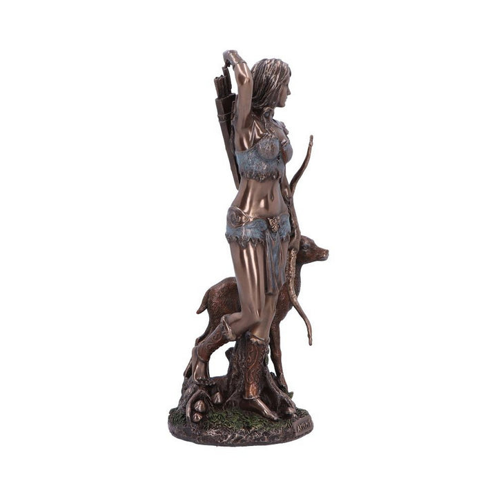 Artemis Greek Goddess of the Hunt Bronze Figurine D6813B24