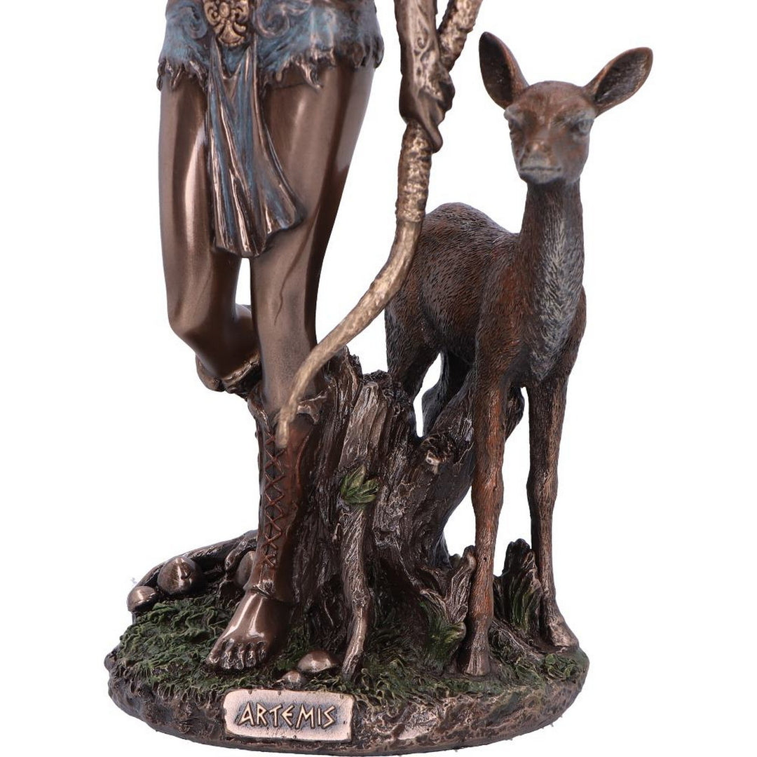 Artemis Greek Goddess of the Hunt Bronze Figurine D6813B24