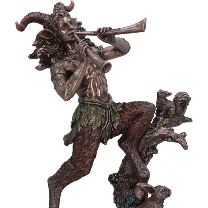 Satyr Nature Spirit Bronze Figurine D6819B24